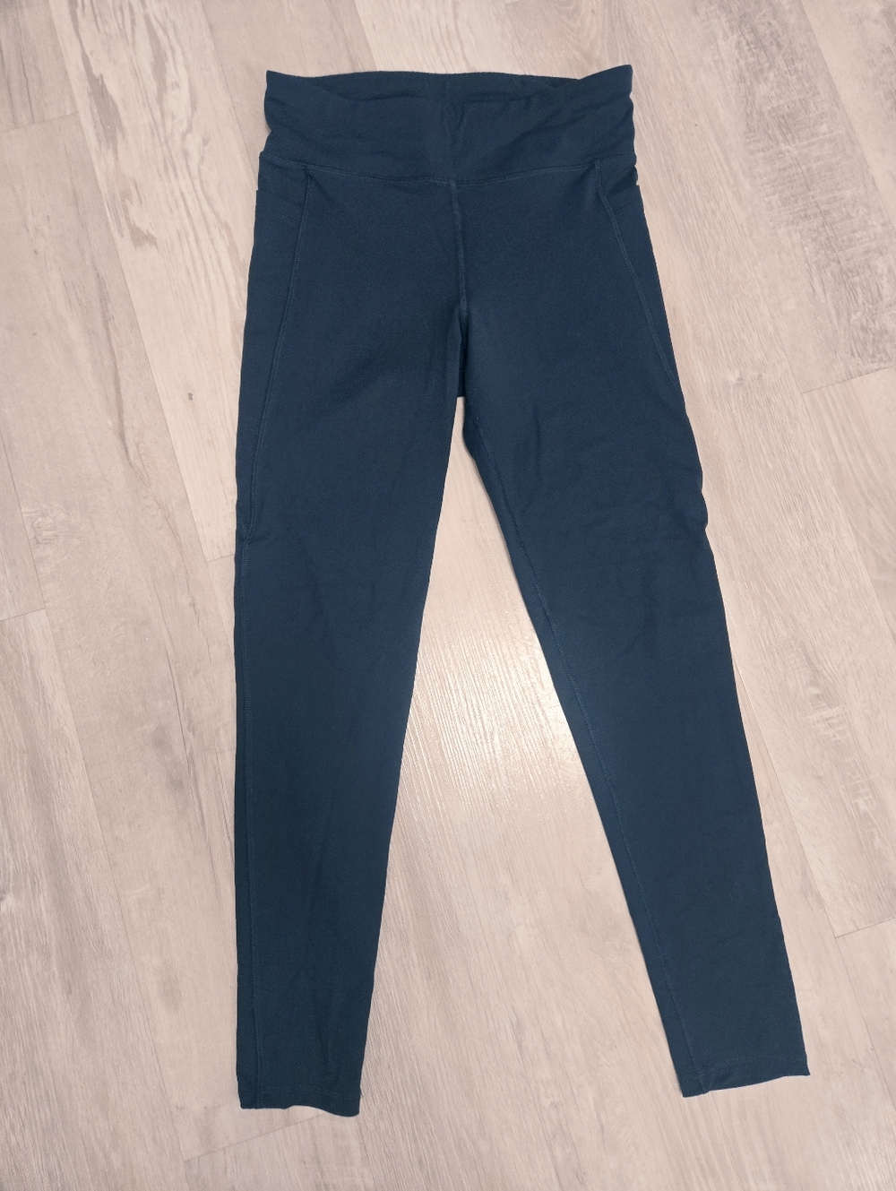 Avia High-Waist Blue Athletic Leggings